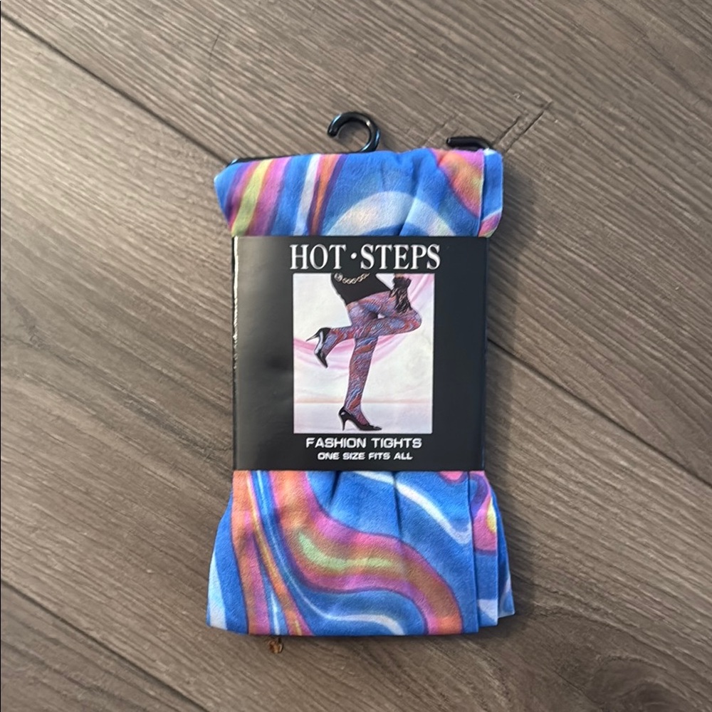 Fashion Tights - Blue and Purple